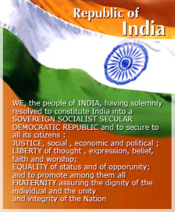 Preámbulo de la Constitución de la India